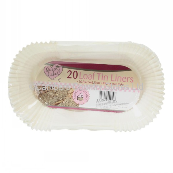 Queen Of Cakes Loaf Tin Liners 40 Pack Cambers Country Store